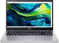 ACER Aspire AG15-31P-36RY Laptop Ezüst (15.6" / Intel Core i3-N305 / 8GB / 128GB SSD / Win 11 Home S)