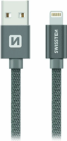 Swissten 71523204 USB-A apa - Lightning apa Adat- és töltőkábel 1.2m - Kék