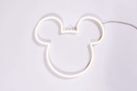 Yellowpop Disney Falra akasztható USB Neon LED Dekorációs lámpa - Mickey körvonal