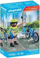 Playmobil 71732 Action Heroes - Biciklis rendőr