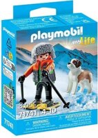 Playmobil 71741 My Life - Hegymászó és bernáthegyi