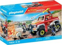 Playmobil 71824 Action Heroes - Tűzoltóautó