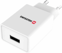 Swissten 22063000 USB-A Hálózati Töltő Adapter + USB-C Kábel 1.2m 5W - Fehér