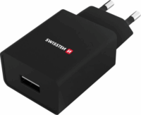 Swissten 22062000 USB-A Hálózati Töltő Adapter + MicroUSB Kábel 1.2m 5W - Fekete