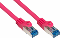 Good Connections 8060-H150M S/FTP CAT6a RJ45 Patch kábel 15m - Magenta