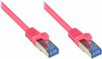 Good Connections 8060-H010M S/FTP CAT6a RJ45 Patch kábel 1m - Magenta