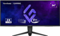 ViewSonic 34" VX3480-2K-PRO 21:9 QHD VA Gaming Monitor - Fekete