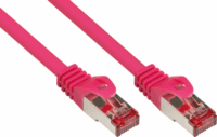 Good Connections 8060-100M S/FTP CAT6 RJ45 Patch kábel 10m - Magenta