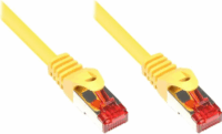 Good Connections 8060-075Y S/FTP CAT6 RJ45 Patch kábel 7.5m - Sárga