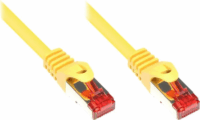 Good Connections 8060-050Y S/FTP CAT6 RJ45 Patch kábel 5m - Sárga