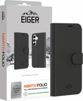 Eiger North Folio Samsung Galaxy S25+ Telefon tok - Fekete