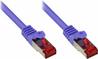 Good Connections 8060-002V S/FTP CAT6 RJ45 Patch kábel 0.15m - Lila