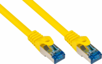 Good Connections 8060-H015Y S/FTP CAT6a RJ45 Patch kábel 1.5m - Sárga