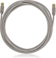 KELine STP Cat6 RJ45 Patch kábel 10m - Szürke