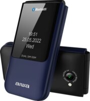 Aiwa FP-24BL 2,4" 32/8GB Dual SIM Kihajtható Mobiltelefon - Kék