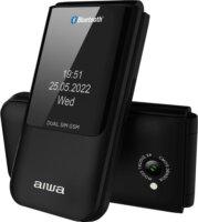 Aiwa FP-24BKMKII 2,4" 32/8GB Dual SIM Kihajtható Mobiltelefon - Fekete