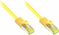 Good Connections 8070R-005Y S/FTP CAT7 RJ45 Patch kábel 0.5m - Sárga