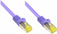 Good Connections 8070R-003V S/FTP CAT7 RJ45 Patch kábel 0.25m - Lila