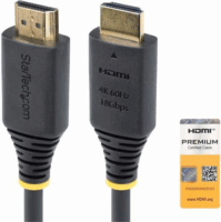 StarTech HDMI 2.0 apa - HDMI 2.0 apa Kábel 4m - Fekete