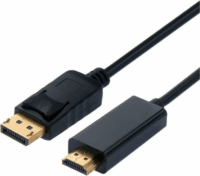 Value DisplayPort 1.2 apa - HDMI 1.4 apa Kábel 3m - Fekete