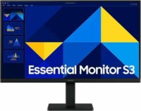 Samsung 24" S24D300GAU Essential S3 16:9 IPS FHD Monitor - Fekete