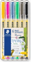 Staedtler Noris® 307 Tűfilc készlet 0.6 mm - Vegyes színek (6 db / csomag)