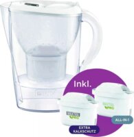 Brita Marella Vízszűrő kancsó 2,4L fehér + 2 db Maxtra Pro ALL-IN-1 szűrőbetétet