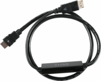 V7 Displayport 1.4 apa - HDMI 2.1 apa Kábel 1m - Fekete