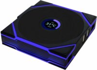 Lian Li UNI FAN TL-LDC 120mm PWM RGB Wireless Rendszerhűtő ventilátor - Fekete