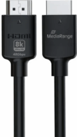 MediaRange HDMI 2.1 apa - HDMI 2.1 apa Kábel 2m - Fekete