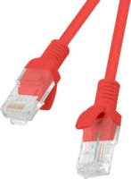 Lanberg U/UTP Cat6 RJ45 Patch Kábel 0.5m 10db - Piros