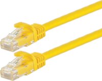 Lanberg U/UTP Cat6 RJ45 Patch Kábel 1.5m 10db - Sárga