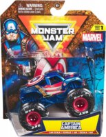 Spin Master Marvel Monster Jam Capitan America Kisautó 1:64