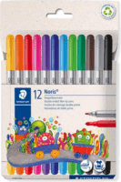 Staedtler Noris® 320 Kétvégű Filctoll készlet - Vegyes színek (12 db / csomag)