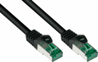 Good Connections 8062-H100S S/FTP CAT6a RJ45 Patch kábel 10m - Fekete