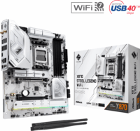 ASRock X870 Steel Legend WiFi DDR AMD AM5 ATX Alaplap