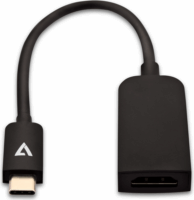 V7 USB-C apa - HDMI 2.0 anya Átalakító Adapter - Fekete