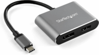 StarTech USB-C apa - Displayport / HDMI anya Átalakító Adapter - Fekete