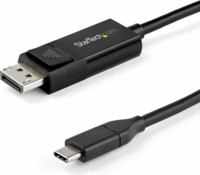 StarTech USB-C apa - DisplayPort 1.4 apa Kábel 2m - Fekete