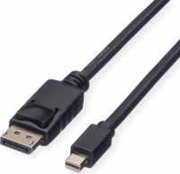 Roline DisplayPort 1.4 apa - Mini DisplayPort apa Kábel 2m - Fekete