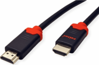 Roline HDMI 2.1 apa - HDMI 2.1 apa Kábel 5m - Fekete