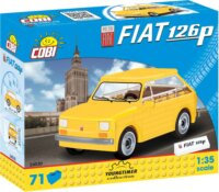 Cobi Fiat 126p 71 darabos építő készlet