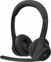 Logitech Zone 305 Bluetooth MS Teams Call Center Headset - Fekete