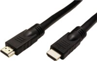 Roline HDMI 2.0 apa - HDMI 2.0 apa Kábel 15m - Fekete