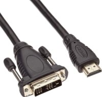 PremiumCord HDMI 1.4 apa - DVI-D apa Kábel 5m - Fekete