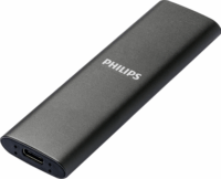 Philips 500GB Ultra Speed USB-C 3.0 Külső SSD - Space Grey