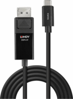 Lindy 43343 USB-C - DisplayPort 1.2 4K 60Hz kábel 3m - Fekete