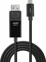 Lindy 43342 USB-C - DisplayPort 1.2 4K 60Hz kábel 2m - Fekete