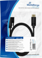 PremiumCord DVI-D apa - DisplayPort 1.2 apa Kábel 2m - Fekete