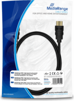 MediaRange HDMI 1.4 apa - HDMI 1.4 apa Kábel 1.5m - Fekete